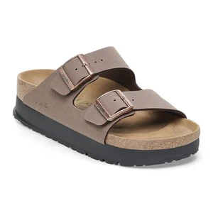 Sandalias de mujer BIRKENSTOCK ARIZONA PLATAFORMA FLEXIBLE BIRKO-FLOR Mocha N - Imagen 1 de 8