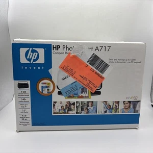 Impresora digital compacta de inyección de tinta HP Photosmart A717 - fotos hasta 5x7 - Imagen 1 de 5