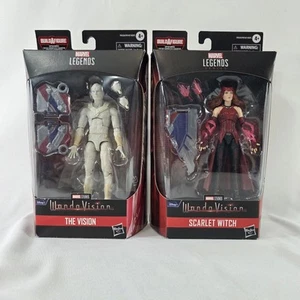 Marvel Legends Avengers MCU Wanda Vision Scarlet Witch + Vision Figure Lot 2021 - Picture 1 of 9
