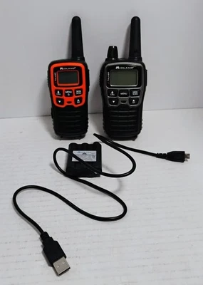 MIDLAND X-TALKER WALKIE TALKIE MIXTO INALÁMBRICO LOTE DE 2 T51A PROBADO FUNCIONA ¡¡LEER!!! Foto 1 de 4