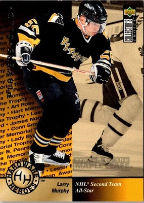 1995 Collector's Choice Player's Club Larry Murphy #386 Toronto Maple Leafs - Image 1 of 2