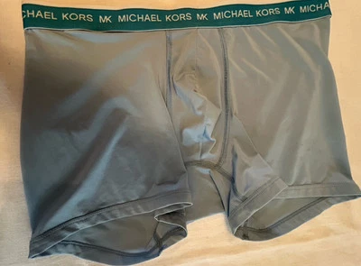 MICHAEL KORS Mens Performance Trunk Brief Sz XL Blue - Image 1 of 2