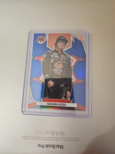 2023 Panini Chronicles Prizm Mosaic Racing Blue #3 Takuma Koga #'d 194/199 RC - Picture 1 of 2