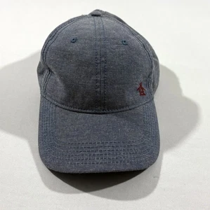 Original Penguin Denim Blue Baseball Hat Cap Adjustable Preppy Poly Cotton - Picture 1 of 9