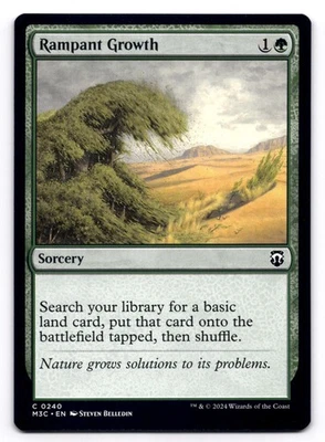 Rampant Growth NM Commander: Modern Horizons 3 0240 MTG Regular - Image 1 of 2