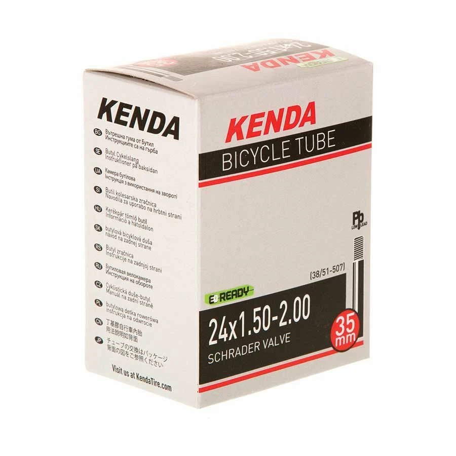 Kenda Inner Tube 24x1.50-2.00 (38 51-507) Schrader Valve 35mm - Image 1 of 1