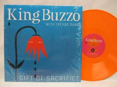 King Buzzo Trevor Dunn ORANGE VINYL Gift Of Sacrifice 2020 LP The Melvins Ipecac - Image 1 of 4