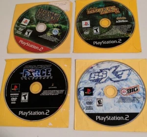 PlayStation 2 PS2 lot of 4 games- DISC ONLY SSX3, Star Wars Force Unleashed, etc - Picture 1 of 4