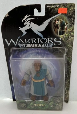 Figura de acción Warriors of Virtue Mosely 6" muñeca coleccionista Play Em Toys 1997 Foto 1 de 4