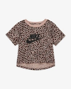 Nike Sportswear Tee Big Kids Girl Cropped T-Shirt Size Small DA0081-292 - Picture 1 of 2