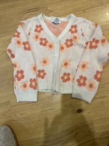Girls XL Flower RSQ Cardigan From Tilly's - Picture 1 of 5
