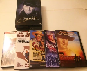 John Wayne 4 Disc DVD Box Set + Sons of Katie Elder~USED~Signature Collection - Picture 1 of 12