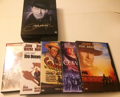John Wayne 4 Disc DVD Box Set + Sons of Katie Elder~USED~Signature Collection - Image 1 of 4