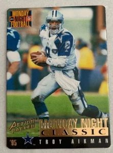 NFL TROY AIKMAN Dallas Cowboys 1995 Action Packed Embossed Trading CARD #107 - Bild 1 von 3