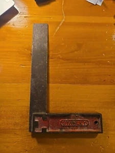 Stanley 8" Try Square Vintage No 12 - Picture 1 of 5