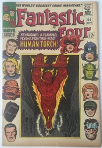 Fantastic Four #54 Marvel Comics Sep 1966 - Picture 1 of 3