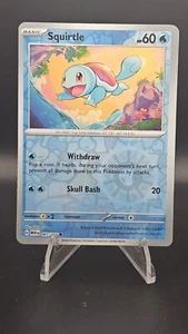 Squirtle 007/165 Sv: Scarlet & Violet 151 Reverse Holo - Picture 1 of 2