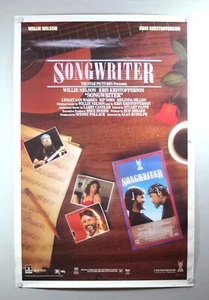 SONGWRITER feat Willie Nelson 1984 Movie Store Poster 27x41" A14-Y12 - Imagen 1 de 6