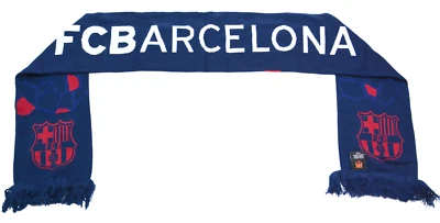 FC Barcelona International Football Team Knit Winter Soccer Scarf by Fanatics - Image 1 of 3