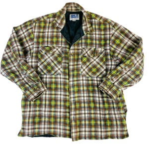 Vintage Body Objects Flannelette Button Front Surfer Jacket Mens Size S RARE - Picture 1 of 9