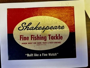 Shakespeare Fine Fishing Tackle Box only - No Reel 1767 With Reel Spool Assembly - Picture 1 of 3
