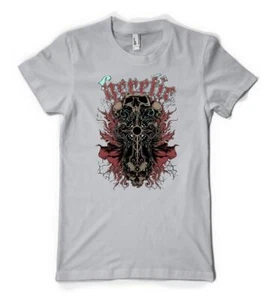 Heretic Religion Cross Religious Opinion Personalised Unisex Adult T Shirt - Picture 1 of 20