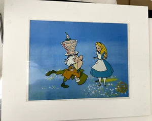 ALICE IN WONDERLAND LTD ED SERIGRAPH CEL WALT DISNEY W/ CERTIFICATE of AUTHENTIC - Picture 1 of 10