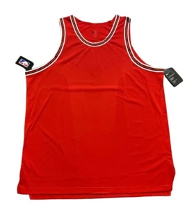 Nike Aeroswift NBA Chicago Bulls Blank Red Jersey Size 40 S AH8792-657 - Picture 1 of 7