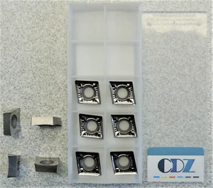 10 x Wendeschneidplatten CCGT120408-AK, Drehbearbeitung für Kupfer und Alu！ - Picture 1 of 2