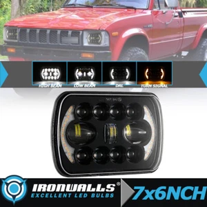 Faro LED DRL 5x7" 7x6" para camioneta Toyota 1982-1995 Tacoma 4Runner 1984-1991 - Imagen 1 de 12