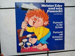 Meister Eder und Pumuckl  --Hörspiel LP  Emi/Disney "Pumuckl will Schreiner".