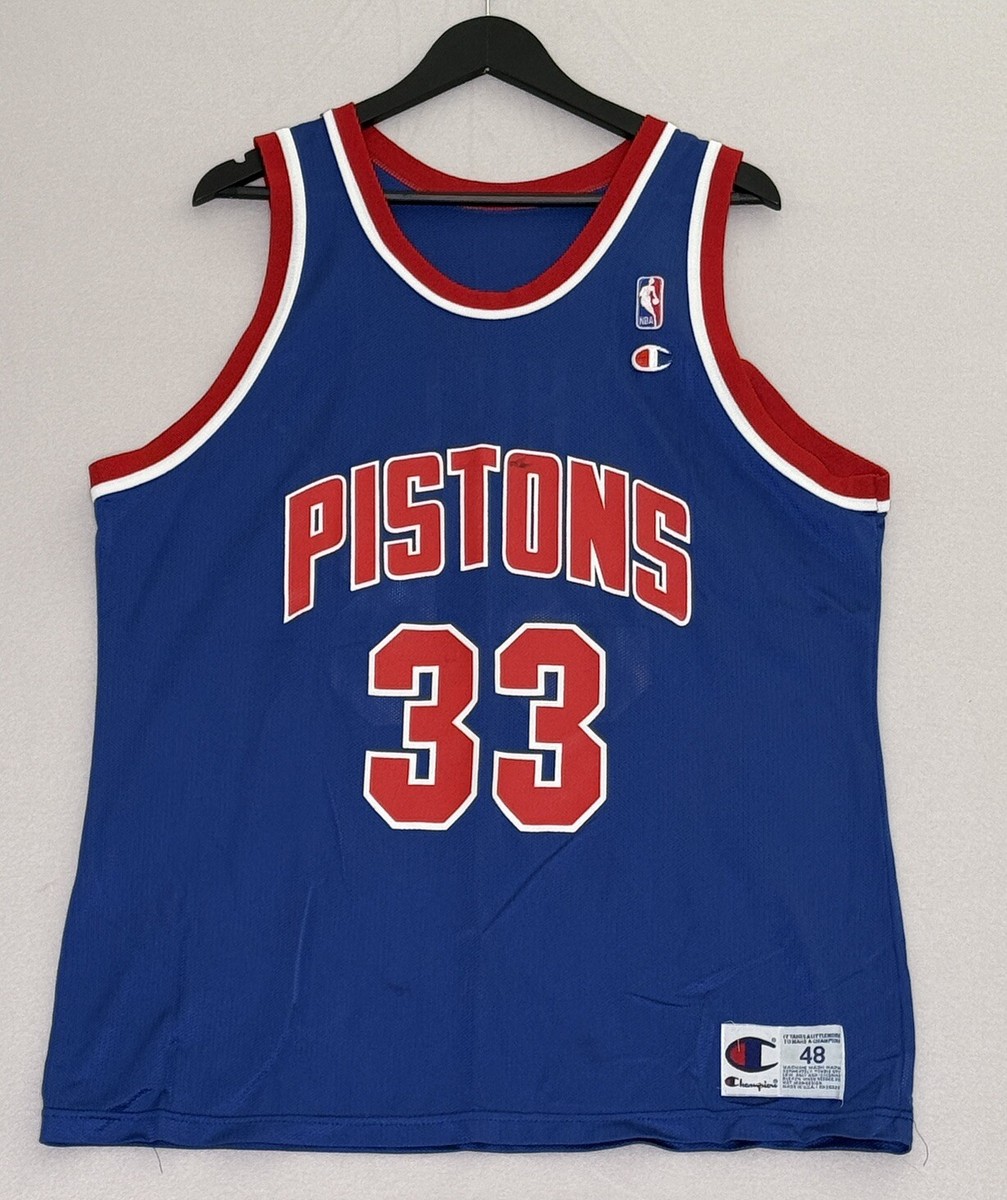 Champion 40 Size Detroit Pistons NBA Fan Apparel & Souvenirs