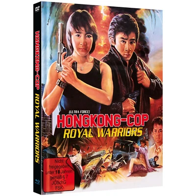 Mediabook Ultra Force 1 Michelle Yeoh Hongkong Cop Royal Warriors Blu-Ray DVD -D - Image 1 of 2