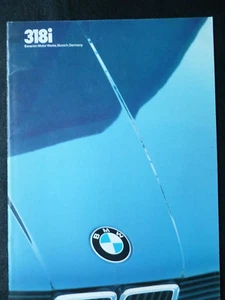 1983 BMW 318i Car  Dealer Sales Brochure - Picture 1 of 4
