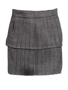Coco Blanc Heather Blue Laver Pleated Skirt Girl Size 20 - Picture 1 of 2