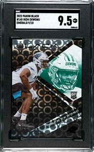 2022 Ikem Ekwonu black 9/10 SGC 9.5 - Picture 1 of 1