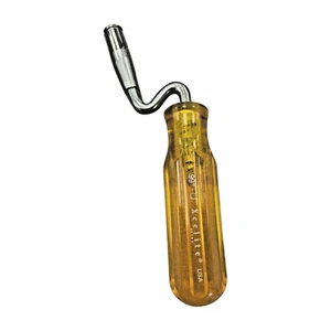 NOS Xcelite bit driver 99-QV, MADE IN USA amber colored handle - Picture 1 of 7