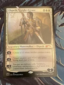 Magic The Gathering Secret Lair Elspeth, Knight-Errant SLD NM Mythic Foil #1001 - Picture 1 of 2