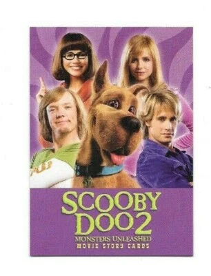 2004 SCOOBY DOO MONSTERS UNLEASHED PROMO CARD P1 FREE SHIPPING  - Image 1 of 2