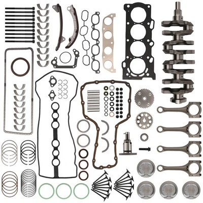 Crankshaft & Pistons Set w/ Rods for Toyota Corolla Pontiac Vibe 1.8L 2003-2008 - Image 1 of 4