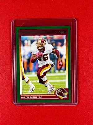 2024 Score Clinton Portis #288 - Green Parallel  - Image 1 of 2