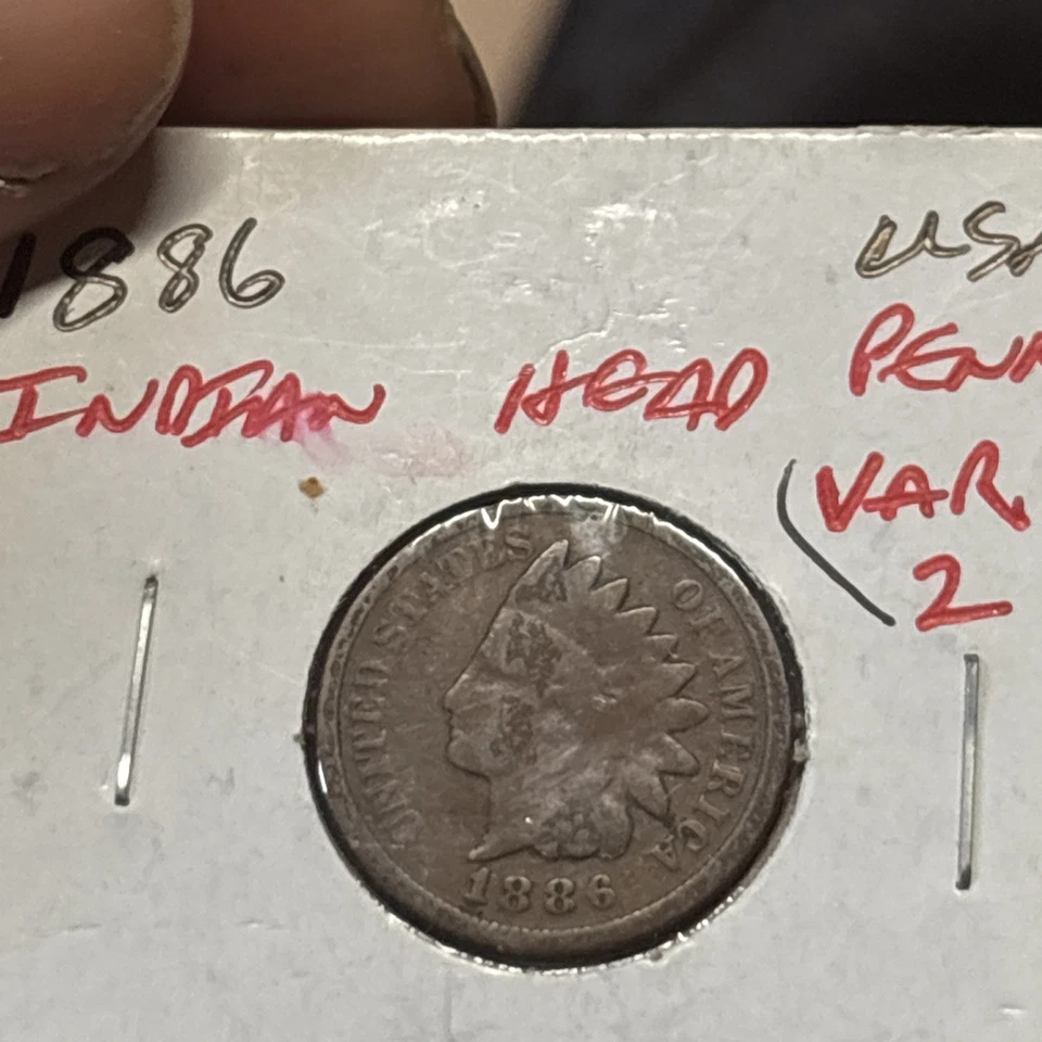 1886 TYPE 2 INDIAN HEAD CENT - NGC XF45 - NICE COLOR! - Image 1 of 4