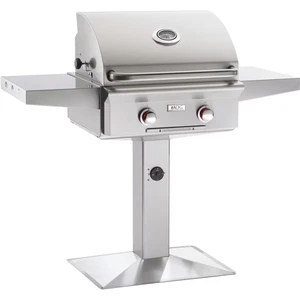 AOG American Outdoor Grill 24NPT-00SP T-Series 24 inch Natural Gas Grill On Pede - Picture 1 of 4