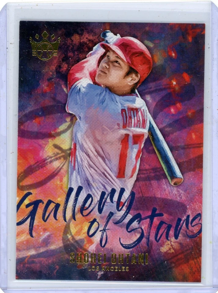 2019 PANINI DIAMOND KINGS GALLERY OF STARS #GS12 SHOHEI OHTANI ANGELS - Image 1 of 2