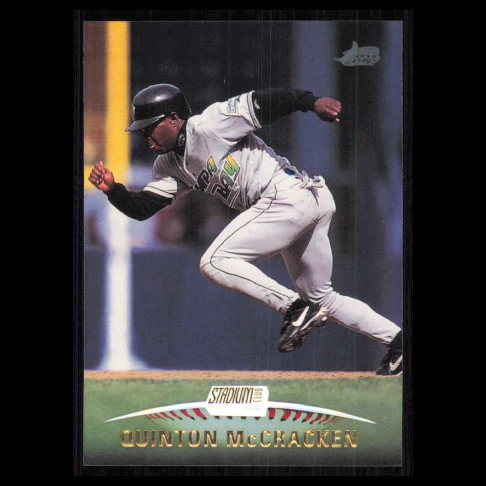 Quinton McCracken #199 1999 年 Topps 体育场俱乐部坦帕湾魔鬼光芒棒球 MLB — 第 1/3 张图片