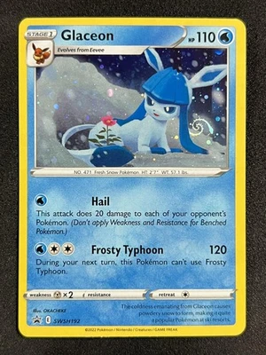 SWSH: Sword & Shield Promo Cards #SWSH192 Glaceon Cosmos HD SWIRL - Image 1 of 2