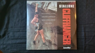Cliffhanger Deluxe CAV Version Laserdisc Stallone New (Sealed) - Image 1 of 2