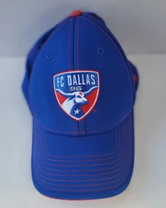 Gorra FC Dallas Gorra Correa Trasera Para Hombre Azul Real MLS Fútbol Bordado Adidas S/M - Imagen 1 de 8