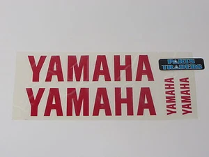 Calcomanía de cubierta superior e inferior gráficos Yamaha YSR 50 80 YSR50 YSR80 roja - Imagen 1 de 3