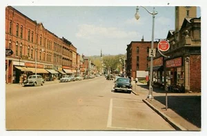 Montpelier Vermont Main Street Vintage Cars 1950s Color Photo Frank L. Forward - Bild 1 von 2